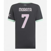 AC Milan Alvaro Morata #7 Replica Third Shirt Ladies 2024-25 Short Sleeve